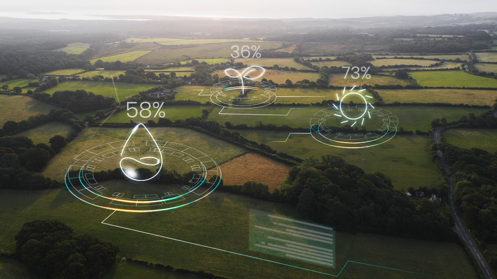 digitale Landwirtschaft digital erklärt wo viel sonne scheint wo viel Wasser ist und gebraucht wird